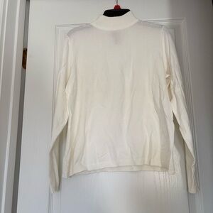 White Chico’s sweater